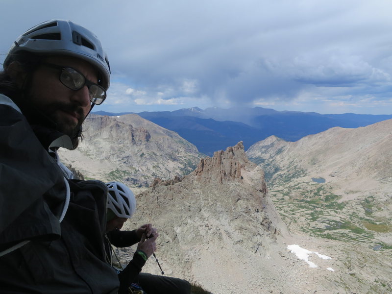 Looking down on Spearhead from Cowboys & Indians, Chiefshead NE