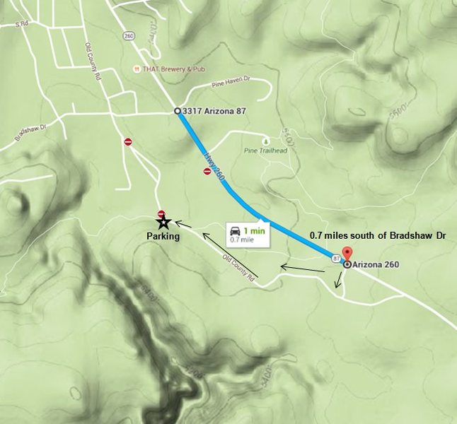 Directions to Isolation canyon parking