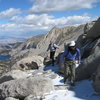 The ramp section which bypasses the exposed slabs on the crest.