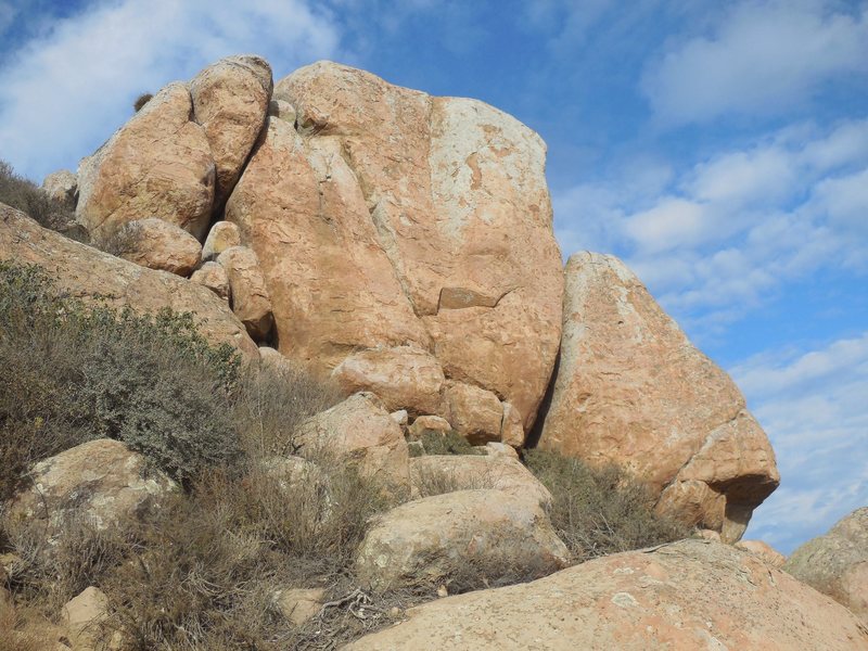 West face of Summit - East