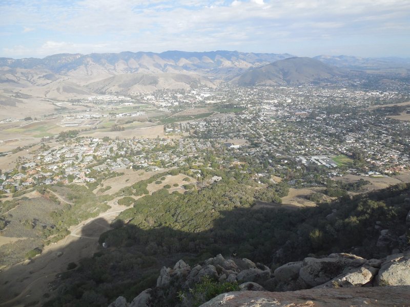 SLO area from the summit of Bishop Peak.