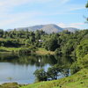 Wetherlam Mt from Loughrigg Tarn