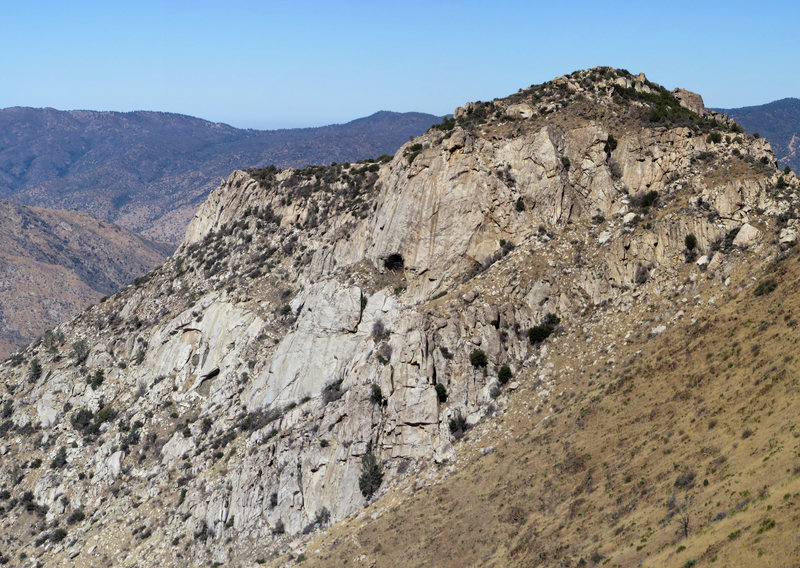 Bald Eagle Peak in its entirety.