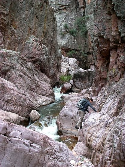 http://www.merelyafleshwound.com/canyoneering/arizona/christopher-creek/