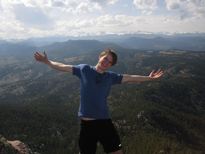 On Bear Peak, Boulder CO