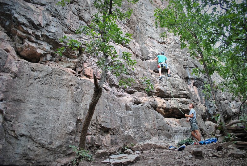 Eric leading Beginner's Luck.