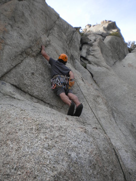 Drew working through the wild third pitch