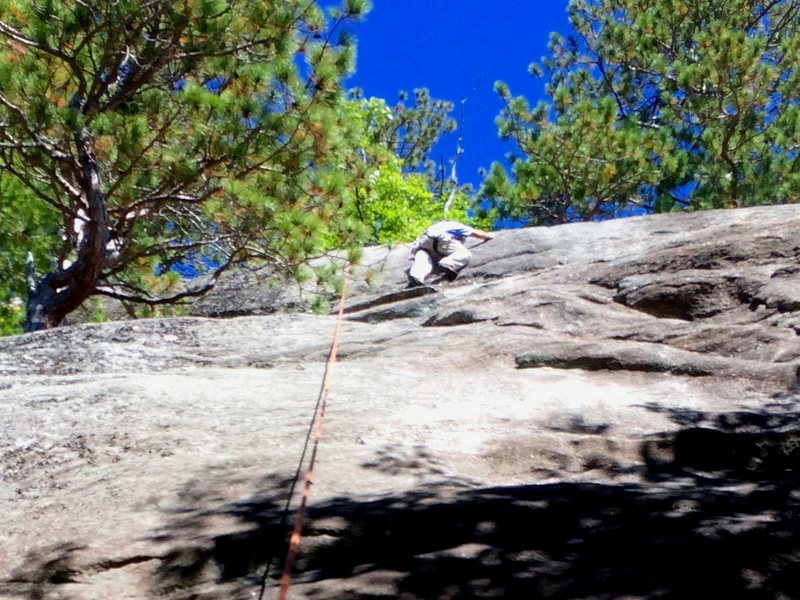 The Upper Crack of the Flake Route