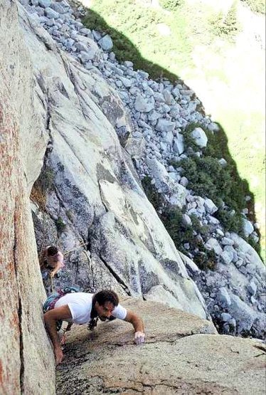 Dave Caunt leading "Demonology" in August 1990