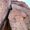 All smiles, onsighting Shune's Buttress. Photo by Tom Michael.