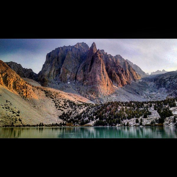 Temple at sunset. A picture I took during a backpacking trip out there.