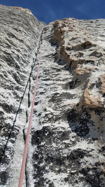 Typical awesome rock found on the route