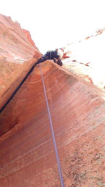 The perfect hand crack after the Falling Petal roof