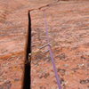 View of the upper Falling Petal pitch from the perspective of the second