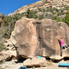 Leah on the South Slab.