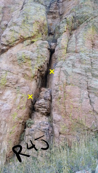 Rocks for Jocks starts, bottom two bolts shown in picture.