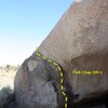 Pork Chop (V0+), Joshua Tree NP