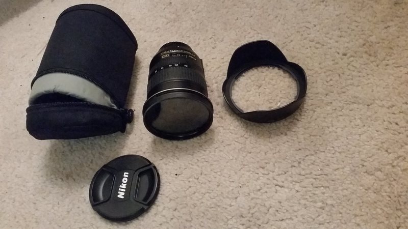 Nikon 12-24 f4 DX With case, filter and hood