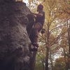 Bouldering at Rumbling Bald