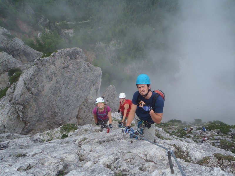 Teenagers on the cable