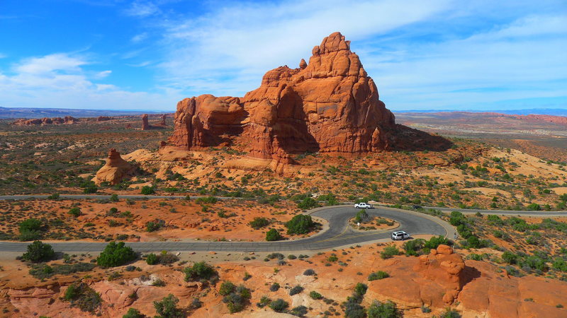 Ham Rock as seen from Owl Rock.