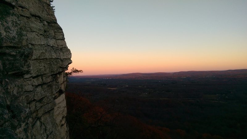 Sunset near the top of Dennis