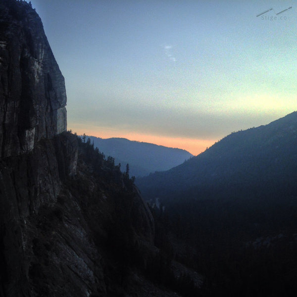 topping out on Haystack, Lovers Leap, South Lake Tahoe