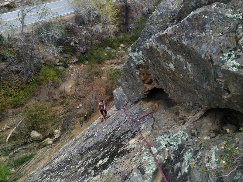 Chip's Block, pitch 2 (photo: ab)