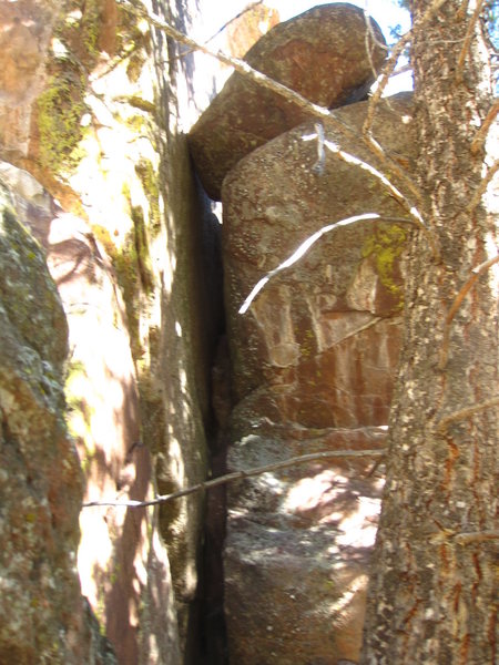 Upper section of Green Crack.