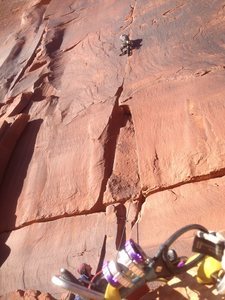 Mariel Moats onsites! Photo by a German man