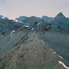 Summit of mt.Maliy Donguzorun (center of the photo) from 2800m of mt.Elbrus