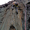 Brian Sundermann on first ascent of Rock Romancer