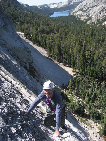 Dozier Dome with Tenaya Lake, photo by Tom Rogers