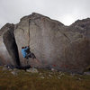 alpine bouldering