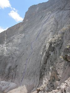 Path of Elders, Chiefshead, Northwest Face, 5.10a R.