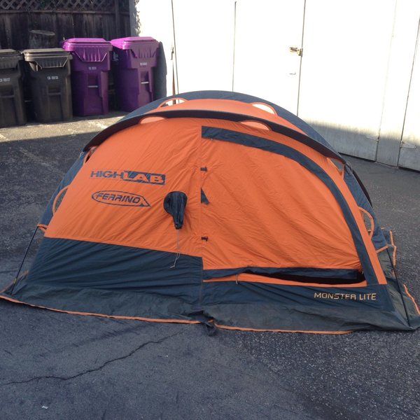 Single wall tent