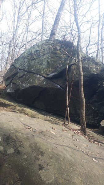 Crack Line Boulder