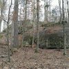 Shot of Boulder #3 and surrounding rocks