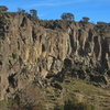 Eagle Wall on a late Autumn afternoon.