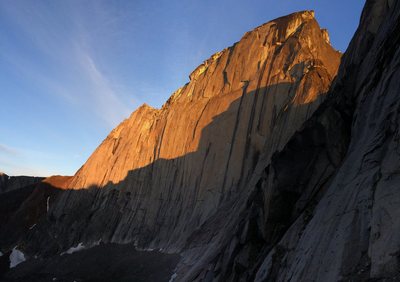 A wilderness bigwall at it's finest - the Southeast Face of Mt Proboscis, Cirque of the Unclimbables