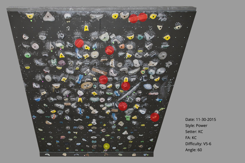 V5-6<br>
<br>
60 degrees = 30 degrees from 0. I measure from 90 vert. Favorite climbing angle.