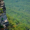 Climber on pitch #2 of Splashtic - www.TimetoClimb.com