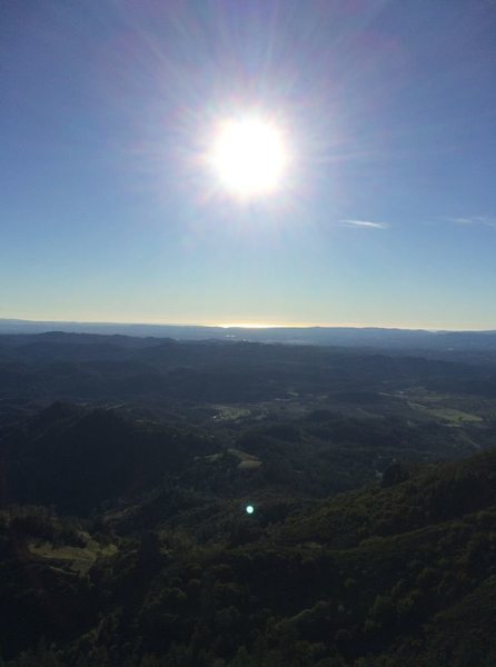 Ocean view from Lichen It Ledge