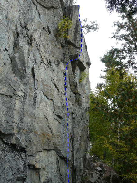 Dans ta face 5.11d