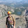 Mike Walley on top of Sharks Tooth in RMNP.  Early Fall 2015.