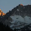 Matterhorn Peak in sunset light