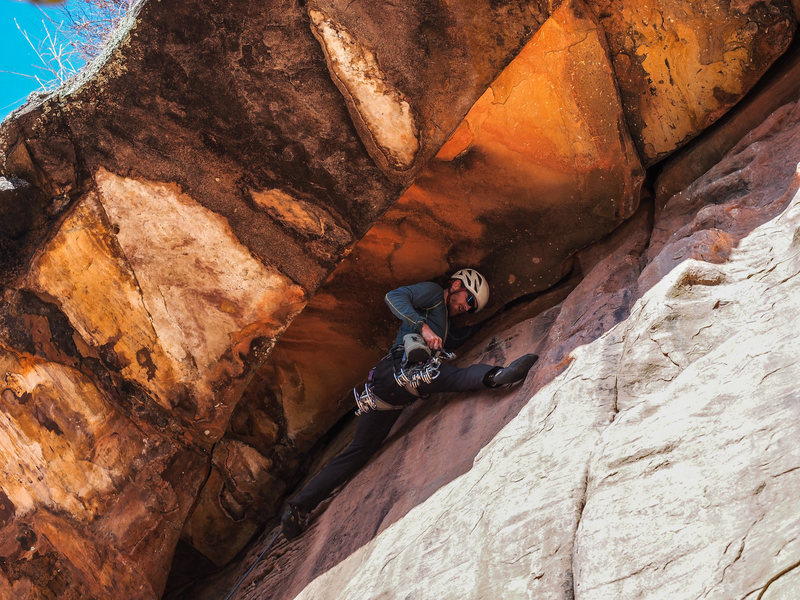 The handholds here are sooo cool!