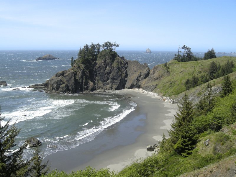 Oregon coast.