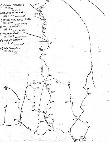 Cal Dome RIght Side- Jay Smith Topo