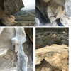 Some of the scenery of and from the cave.